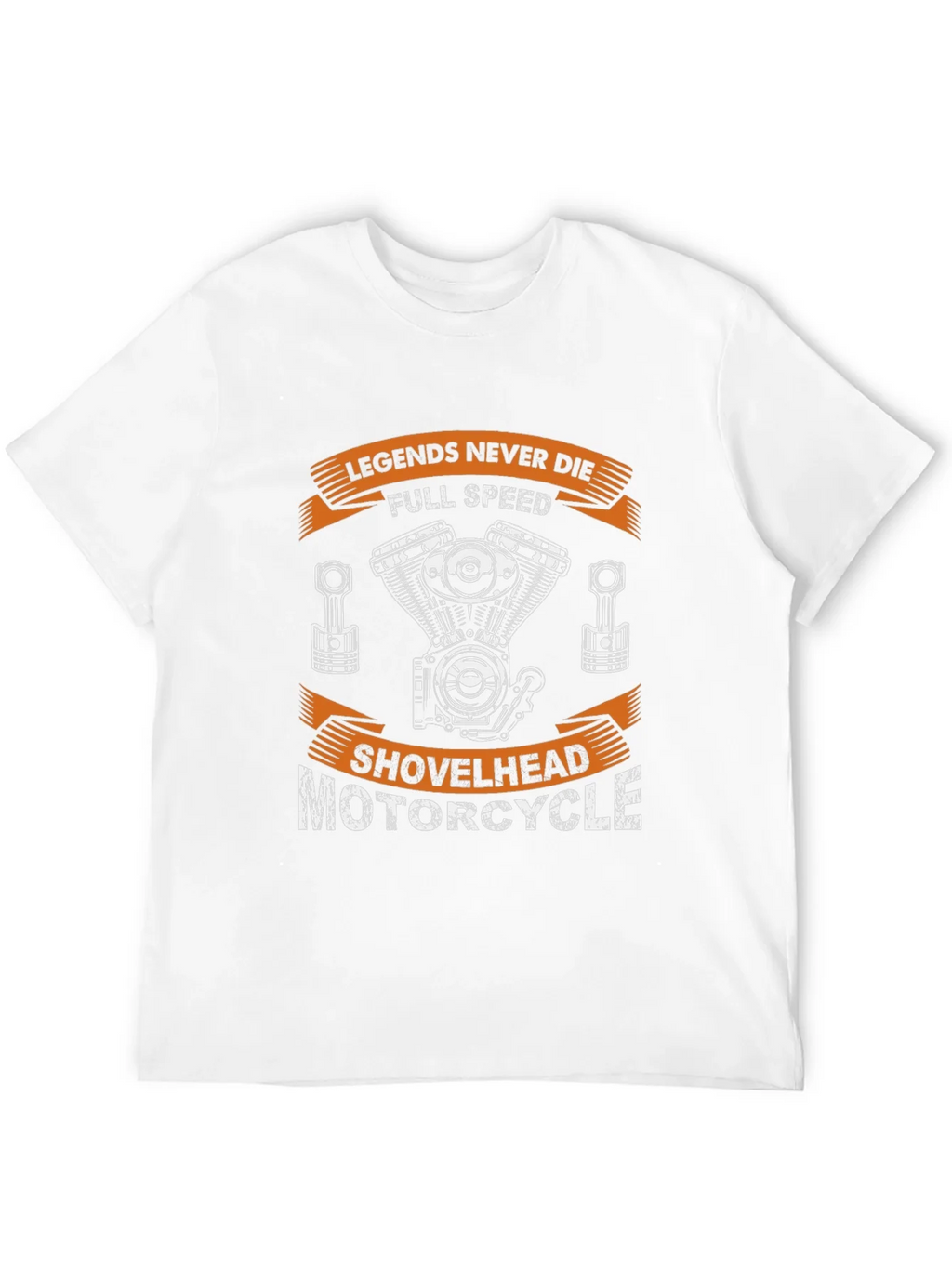 Legends Never Die Motorcycle Shovelhead T-Shirt product image 11