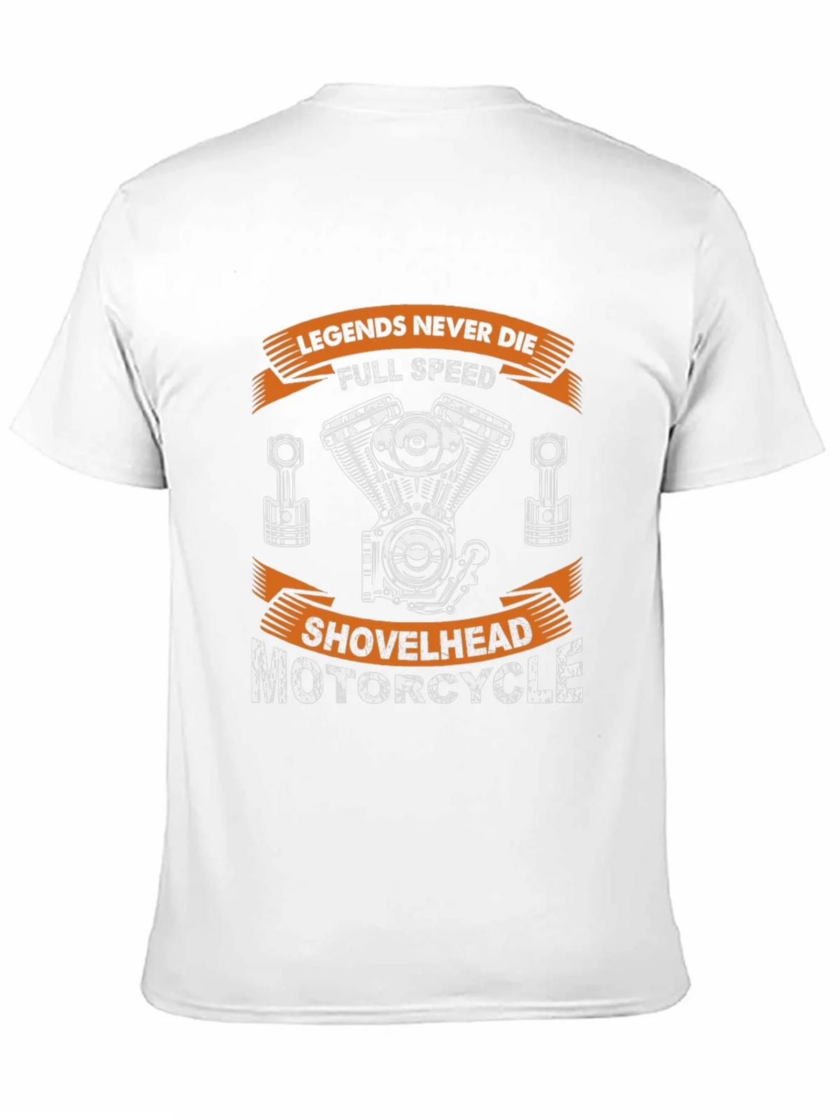 Legends Never Die Motorcycle Shovelhead T-Shirt product image 10
