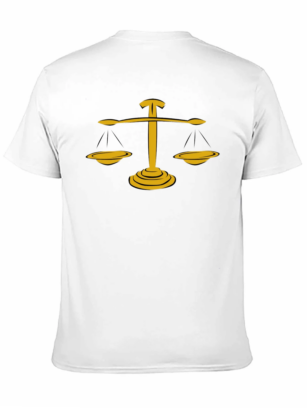 Scales of Justice Graphic Tee - Black product image 8