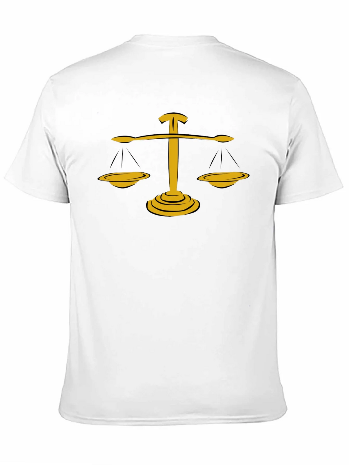 Scales of Justice Graphic Tee - Black product image 8