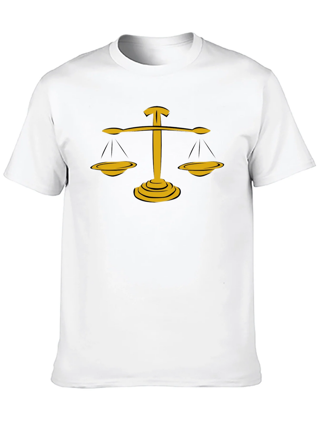 Scales of Justice Graphic Tee - Black product image 7
