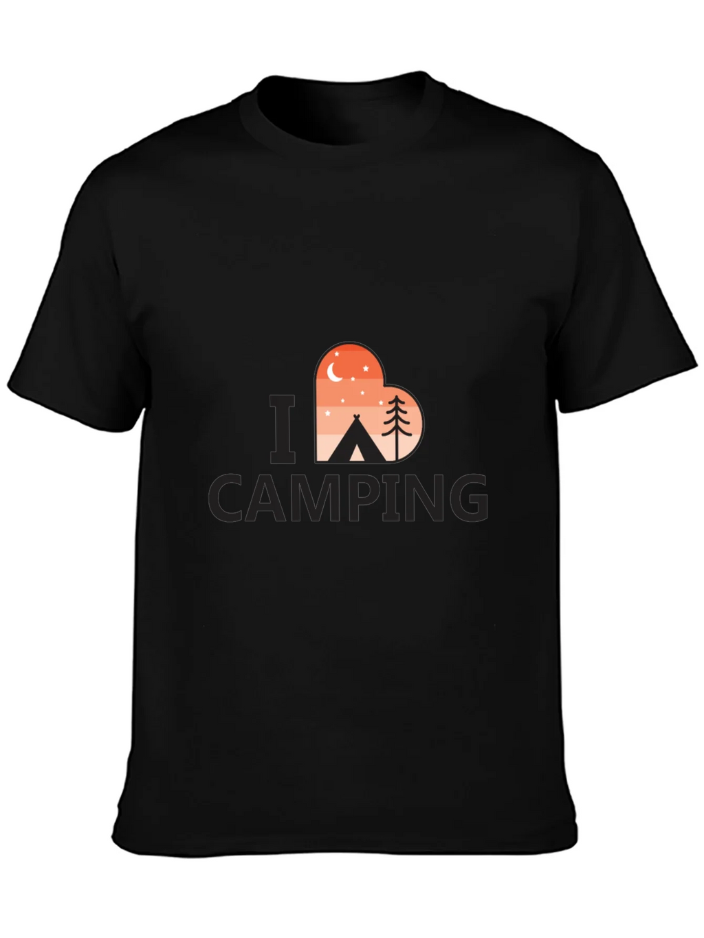 Camping Lover T-Shirt - Heart Design product image 3