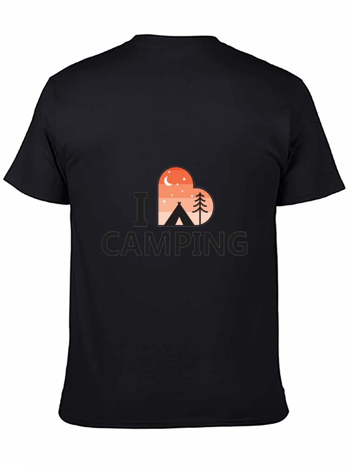 Camping Lover T-Shirt - Heart Design product image 4