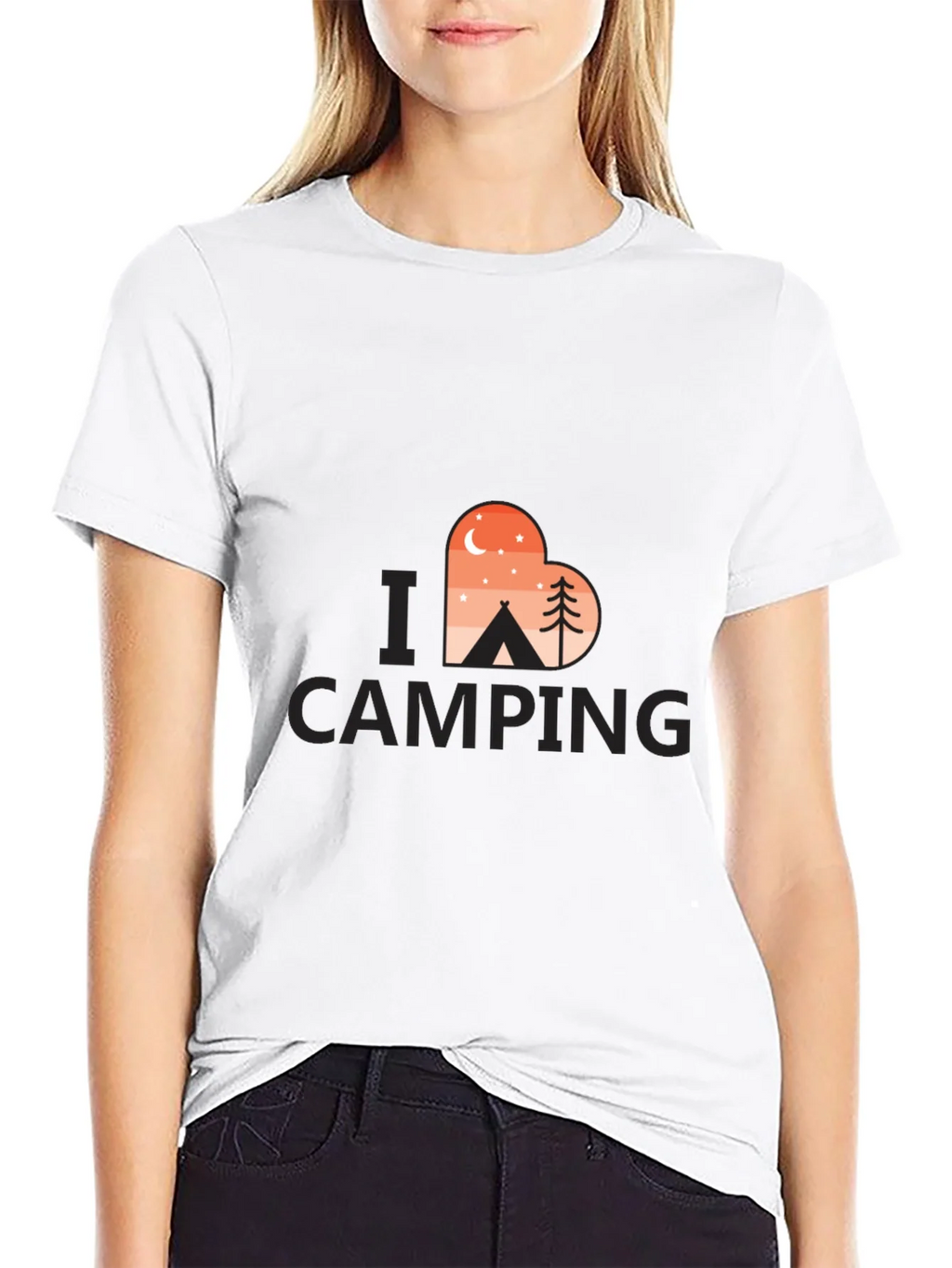 Camping Lover T-Shirt - Heart Design product image 8