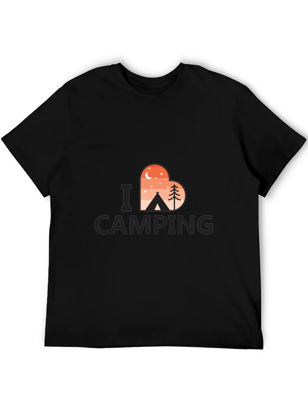 Camping Lover T-Shirt - Heart Design product image 5