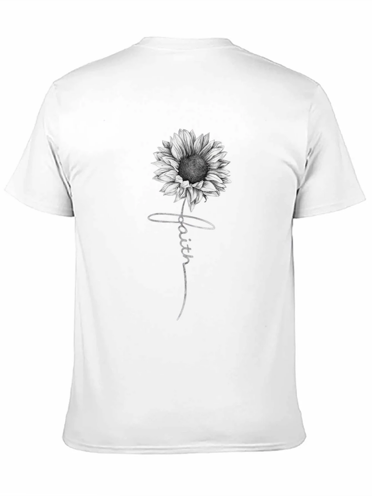 Faith Sunflower Graphic Print T-Shirt product image 10