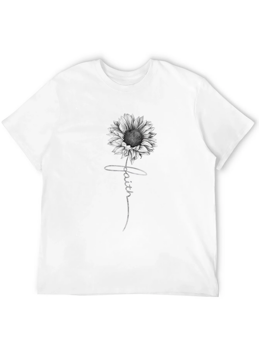 Faith Sunflower Graphic Print T-Shirt product image 11