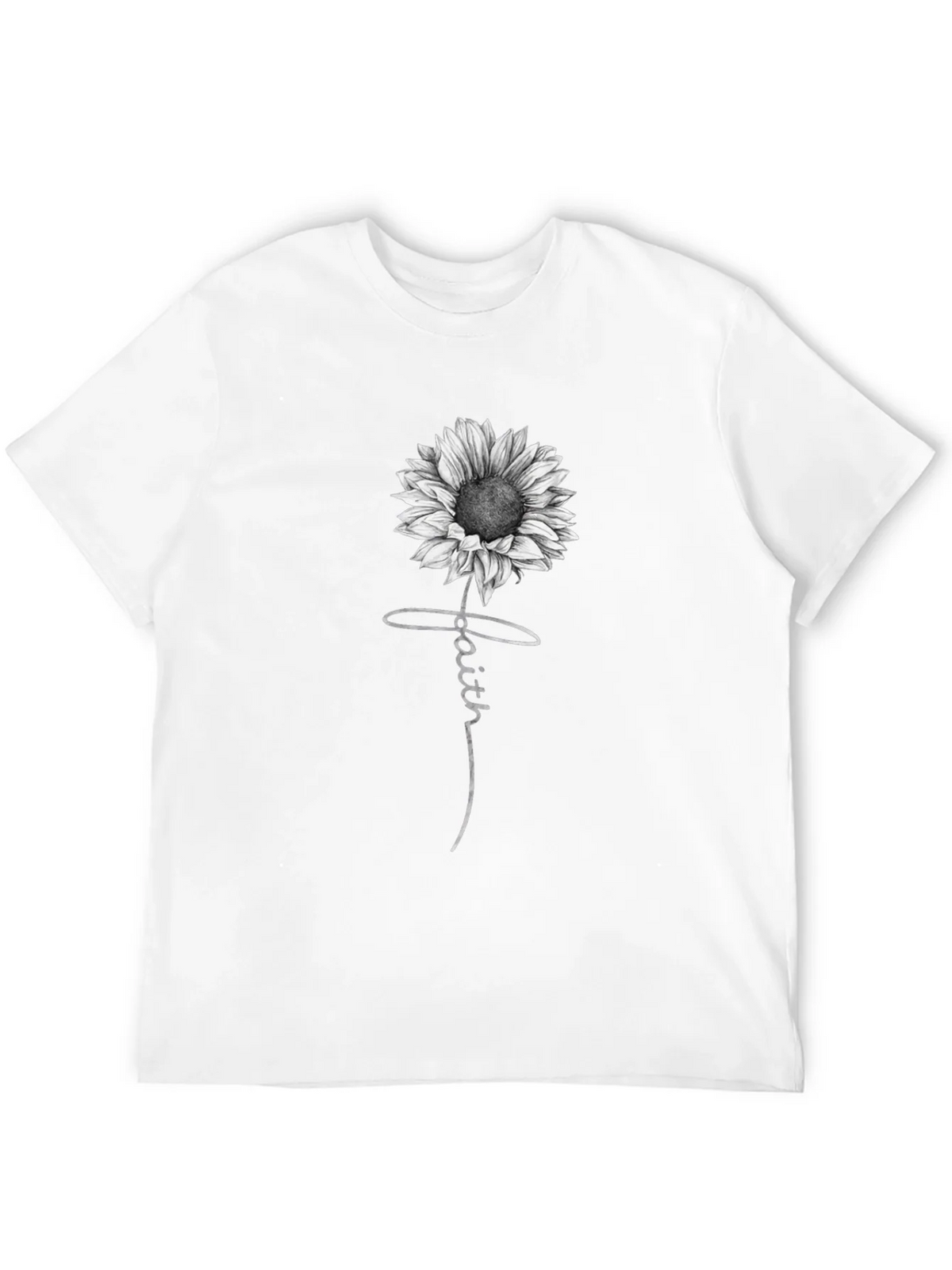 Faith Sunflower Graphic Print T-Shirt product image 11