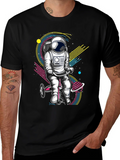 Astronaut on Tricycle Graphic T-Shirt product image 1