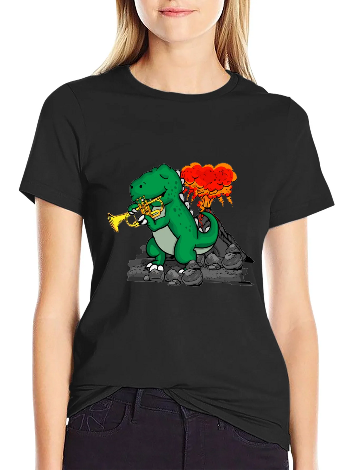 T-Rex Trumpet Volcano Tee product image 2