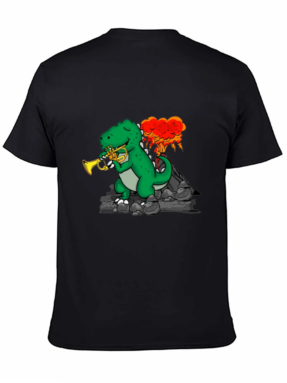 T-Rex Trumpet Volcano Tee product image 4