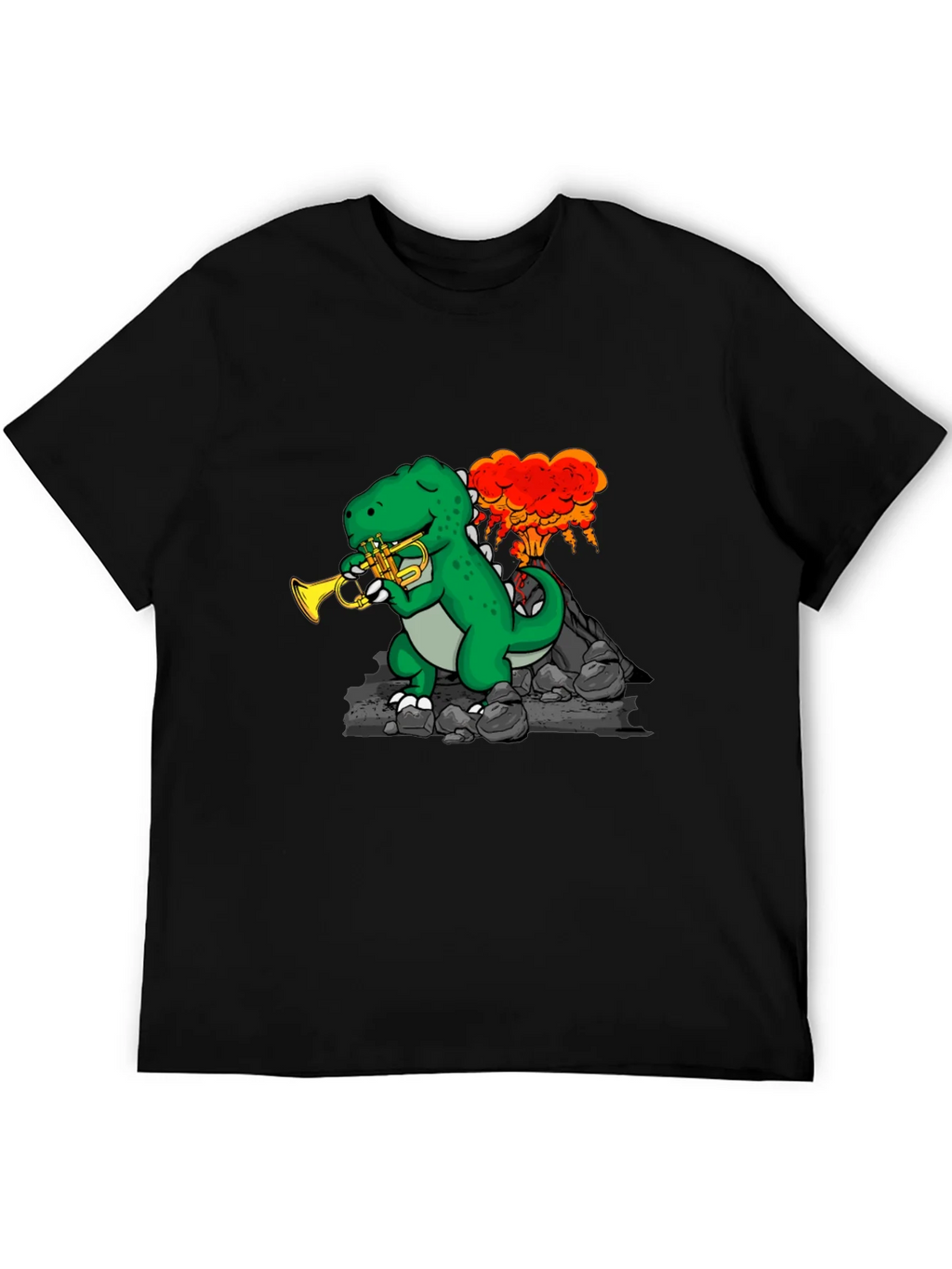 T-Rex Trumpet Volcano Tee product image 5