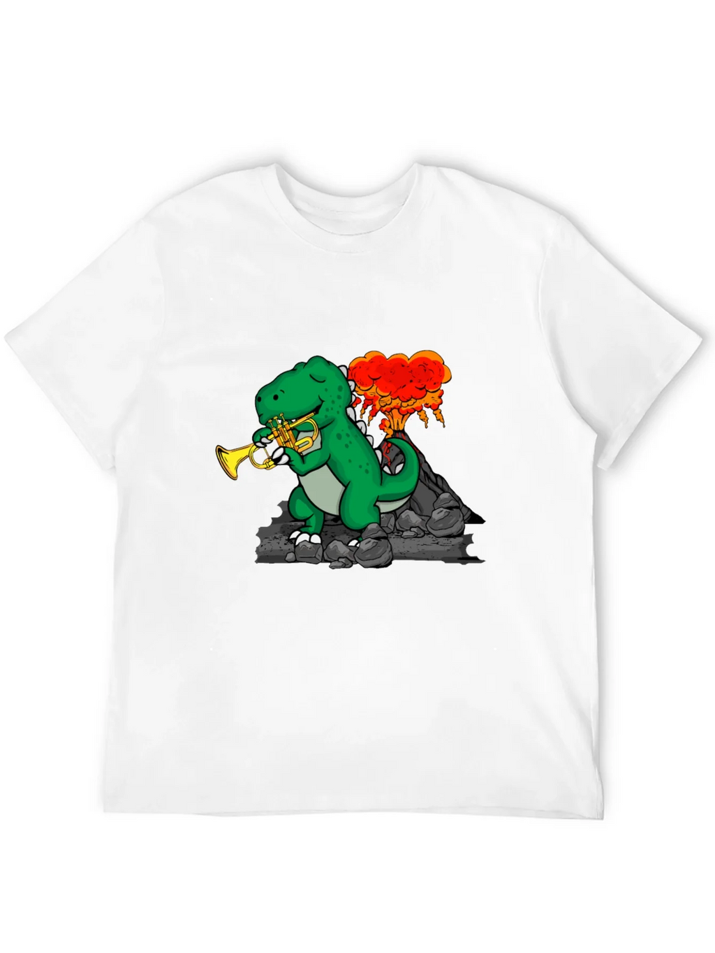 T-Rex Trumpet Volcano Tee product image 10