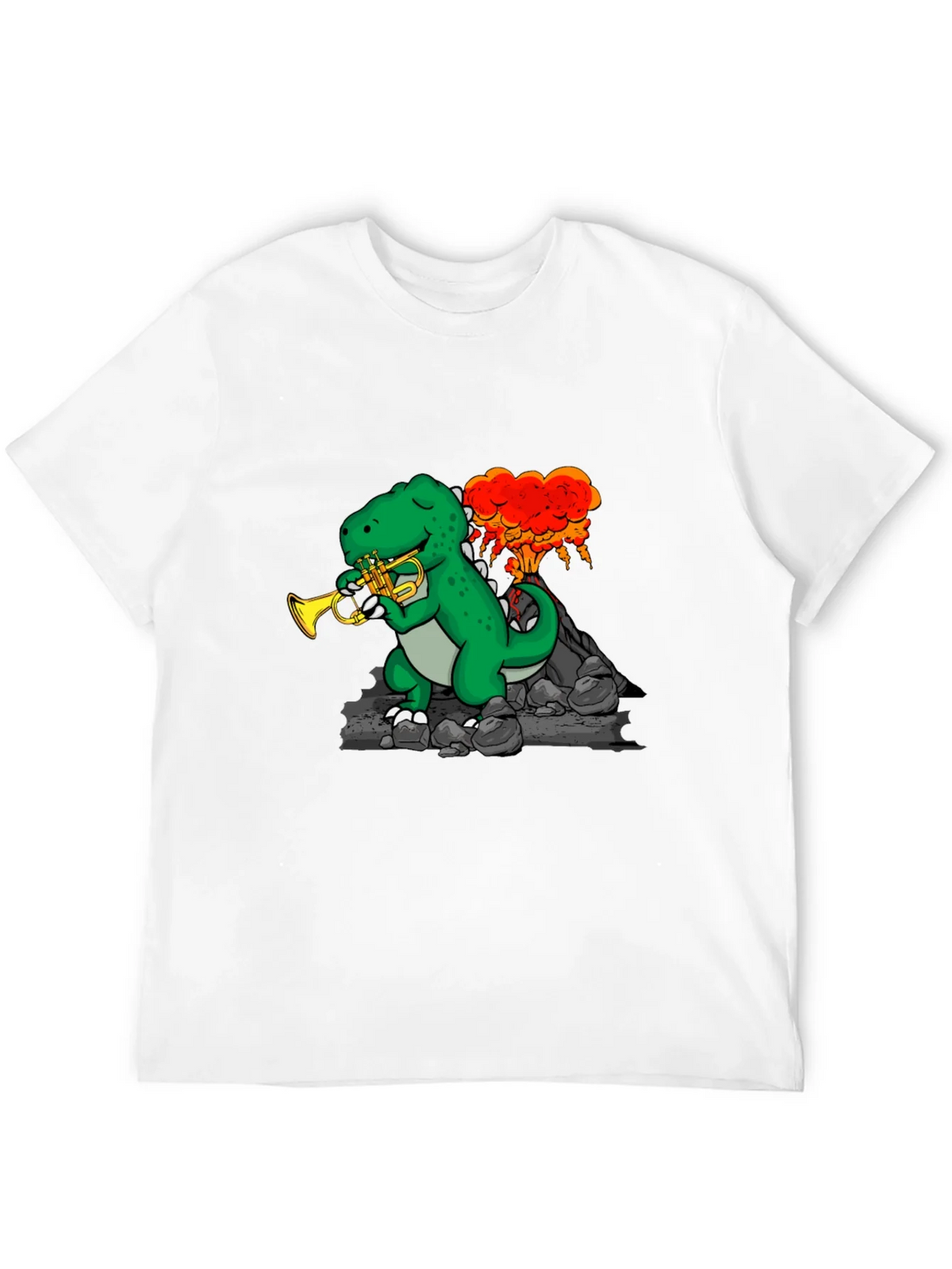 T-Rex Trumpet Volcano Tee product image 10