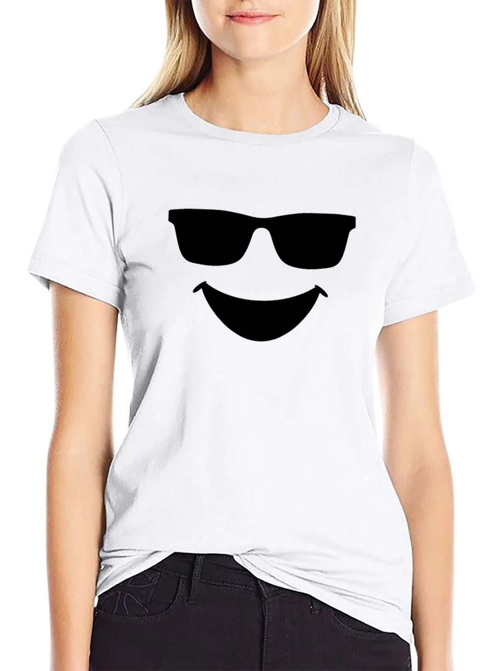 Cool Shades Smiley Face Graphic T-Shirt product image 8