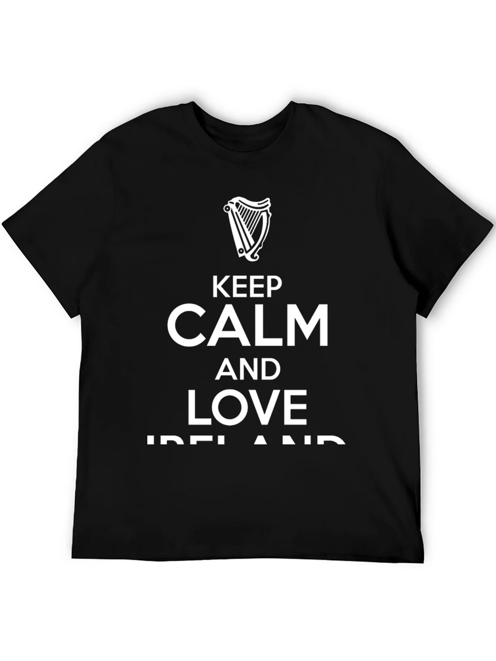 Keep Calm and Love Ireland Graphic T-Shirt product image 3