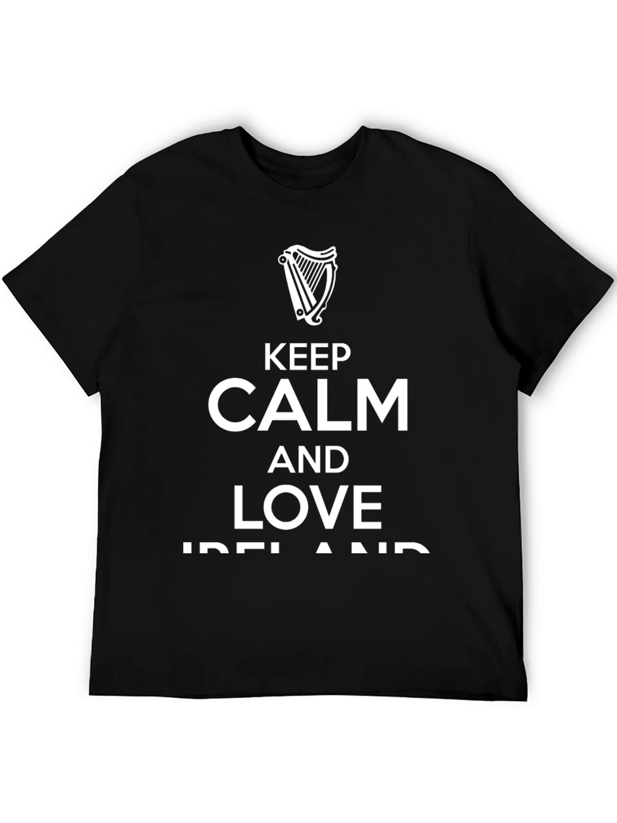 Keep Calm and Love Ireland Graphic T-Shirt product image 3