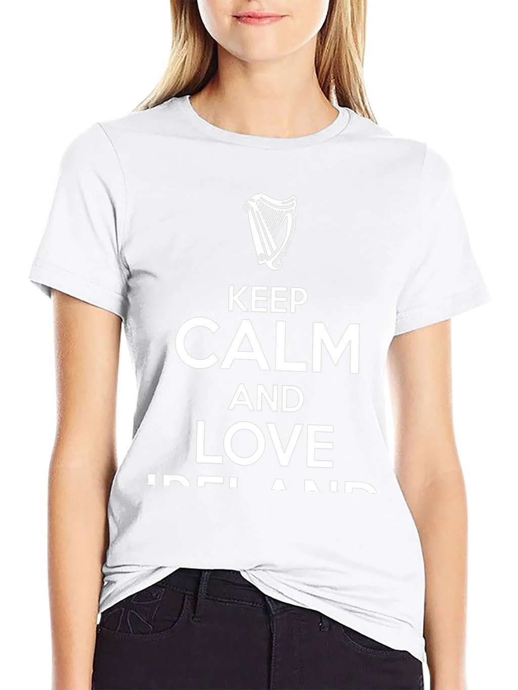 Keep Calm and Love Ireland Graphic T-Shirt product image 5