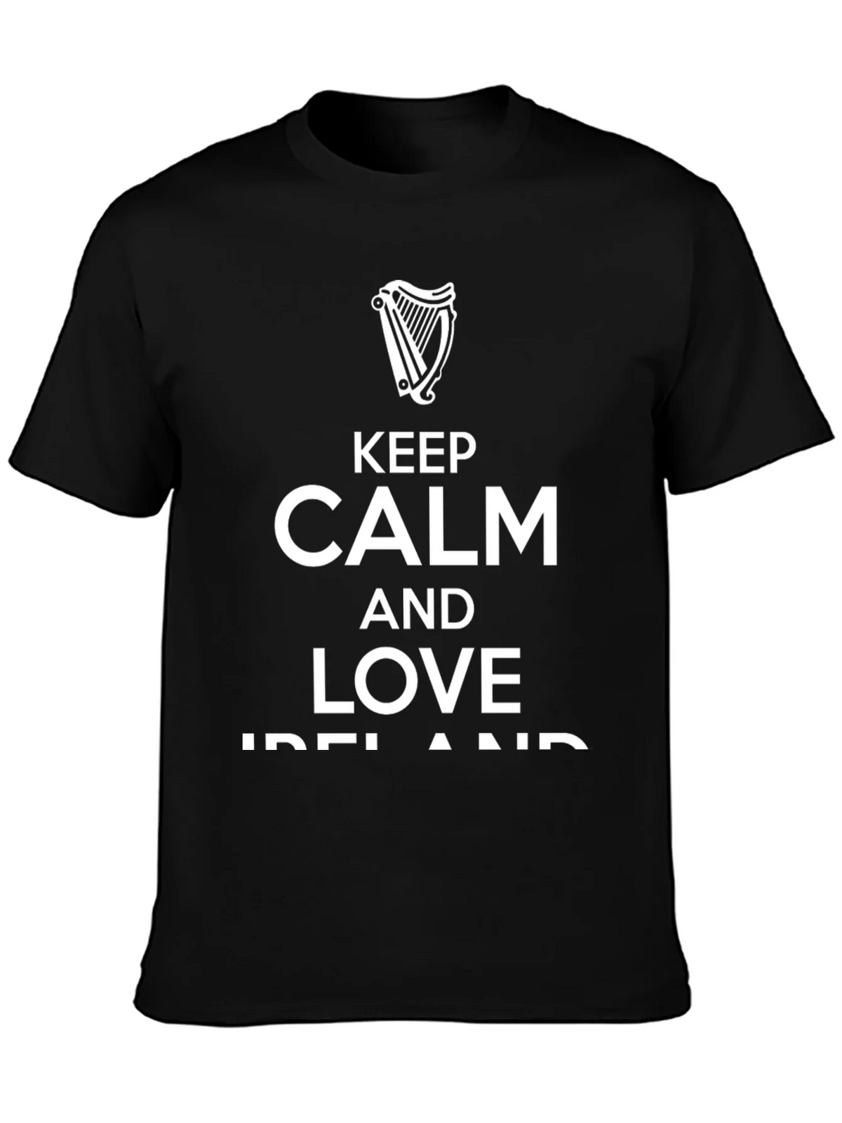 Keep Calm and Love Ireland Graphic T-Shirt product image 2