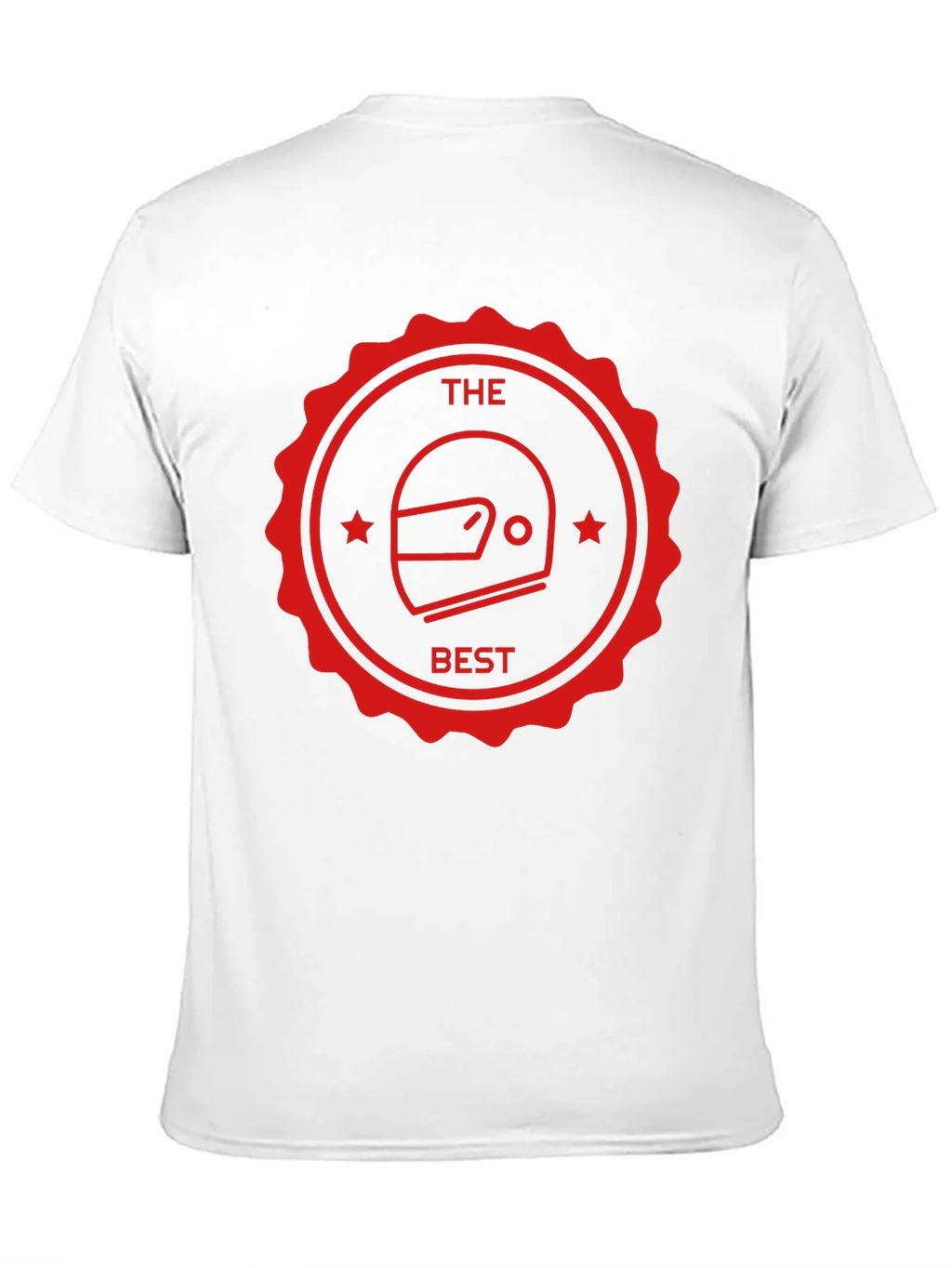 The Best Helmet T-Shirt - Black Crew Neck Tee product image 10