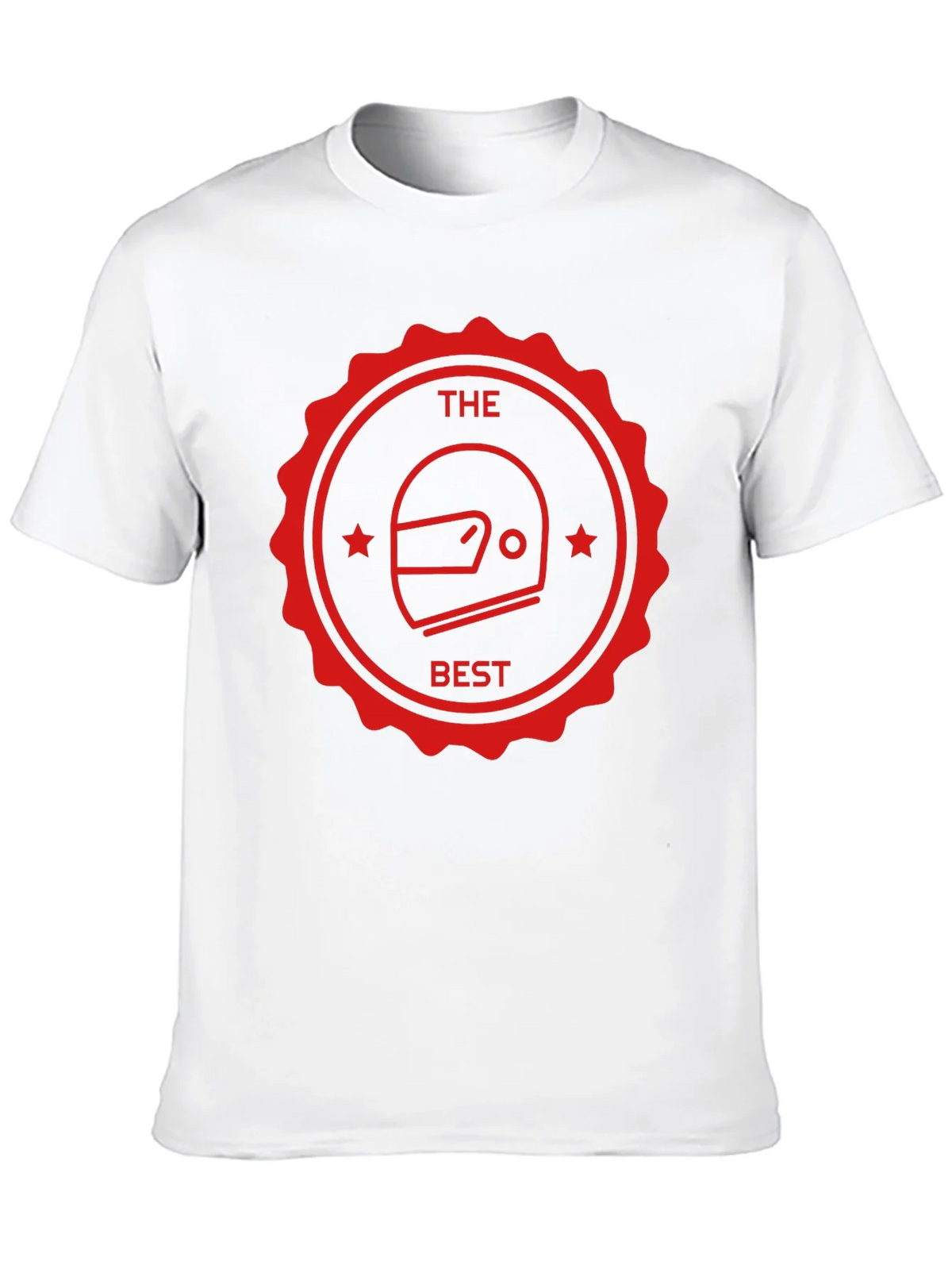 The Best Helmet T-Shirt - Black Crew Neck Tee product image 9