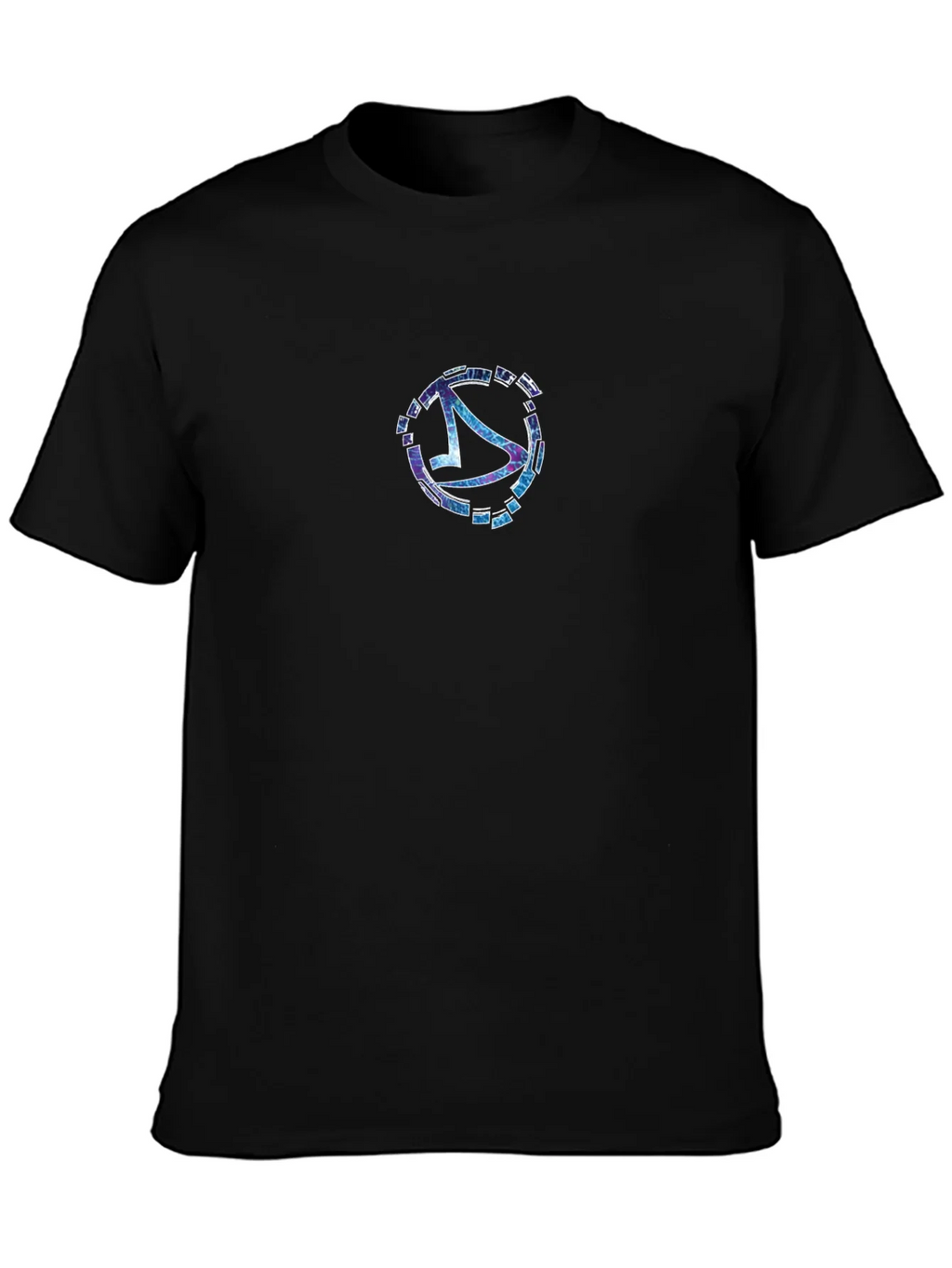 Abstract Logo Graphic Black T-Shirt product image 3