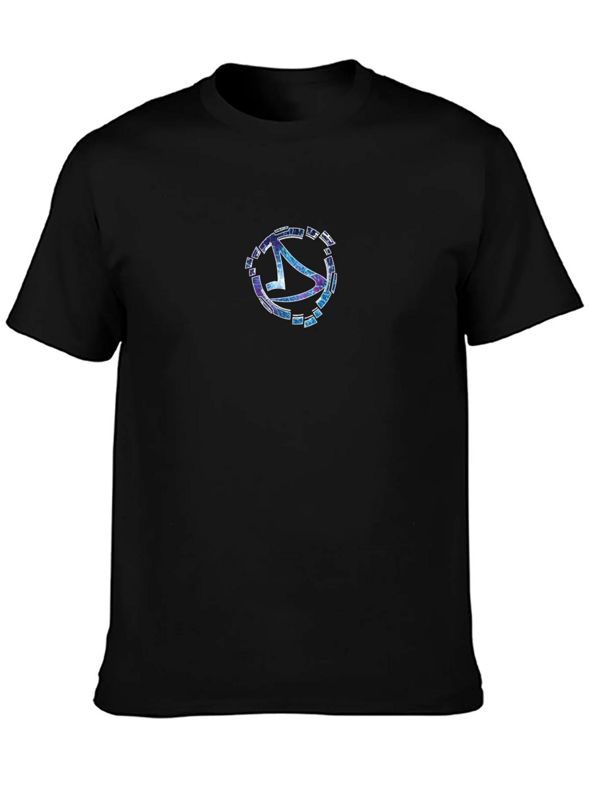 Abstract Logo Graphic Black T-Shirt product image 3