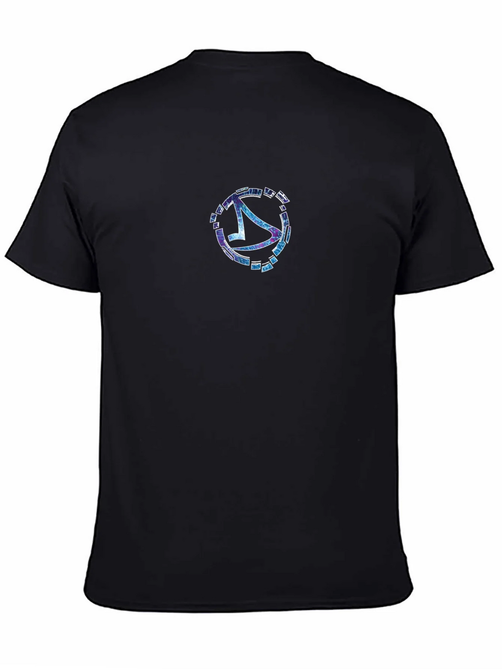 Abstract Logo Graphic Black T-Shirt product image 4