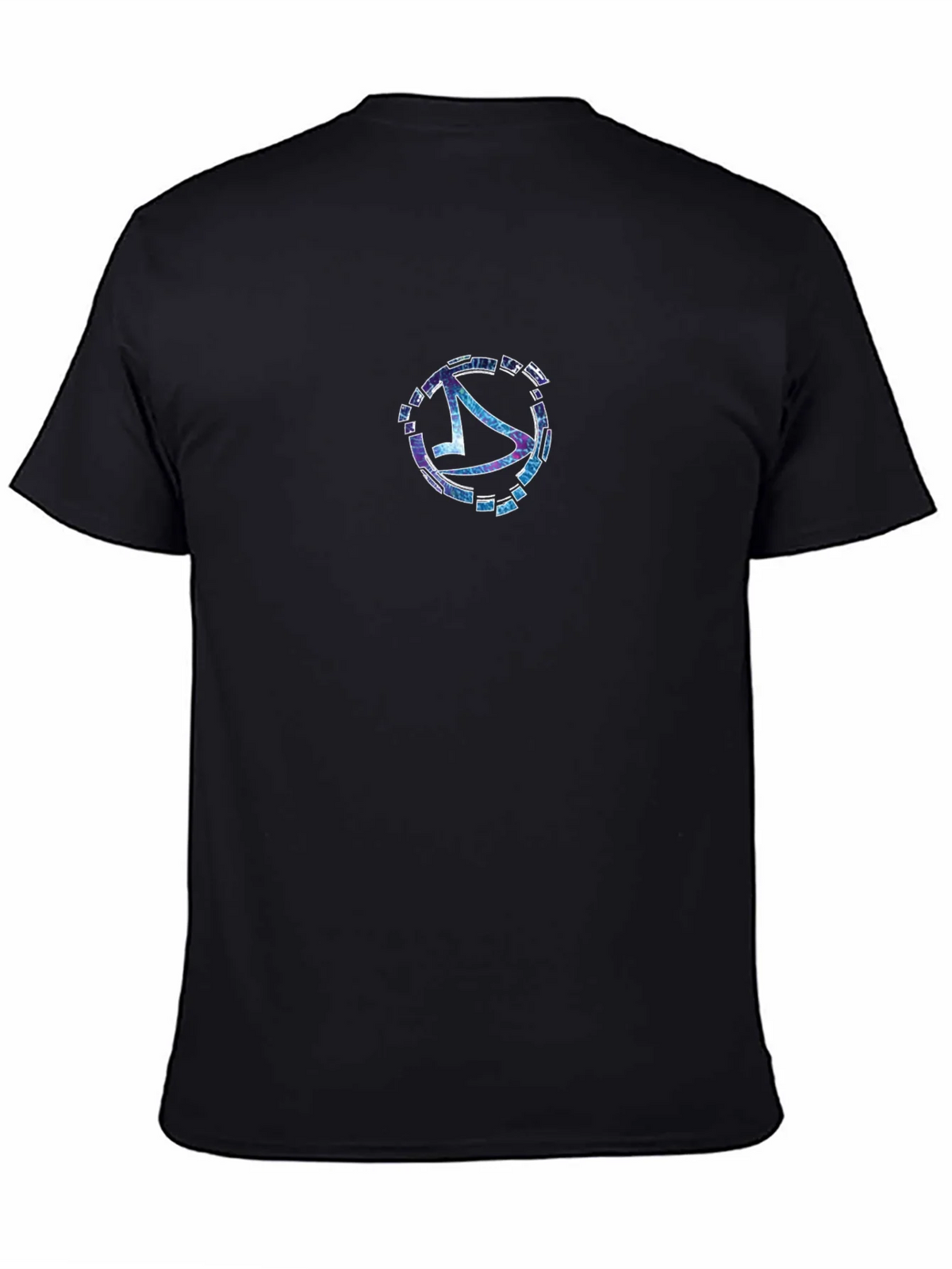 Abstract Logo Graphic Black T-Shirt product image 4