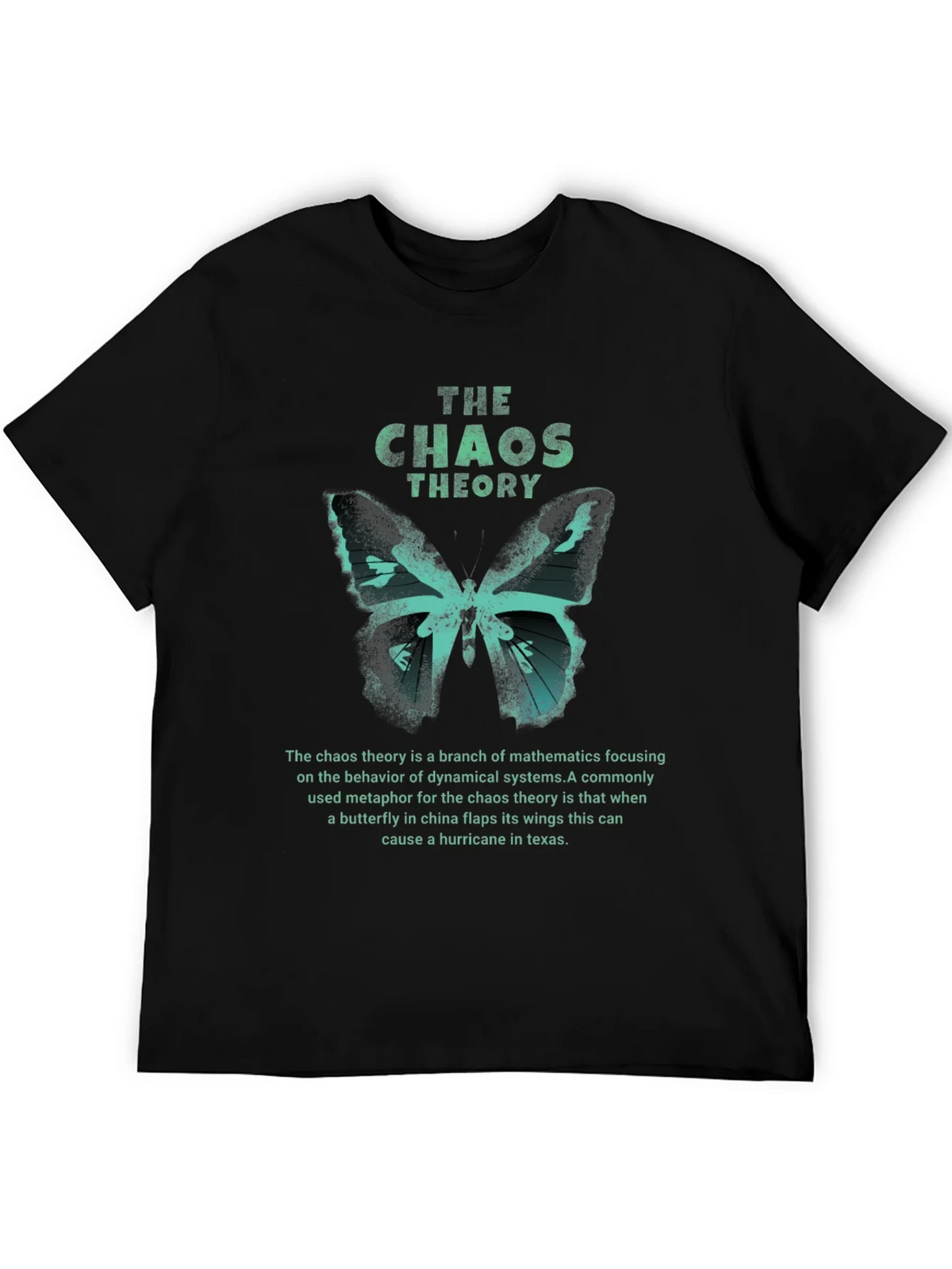 The Chaos Theory Butterfly Graphic T-Shirt product image 5
