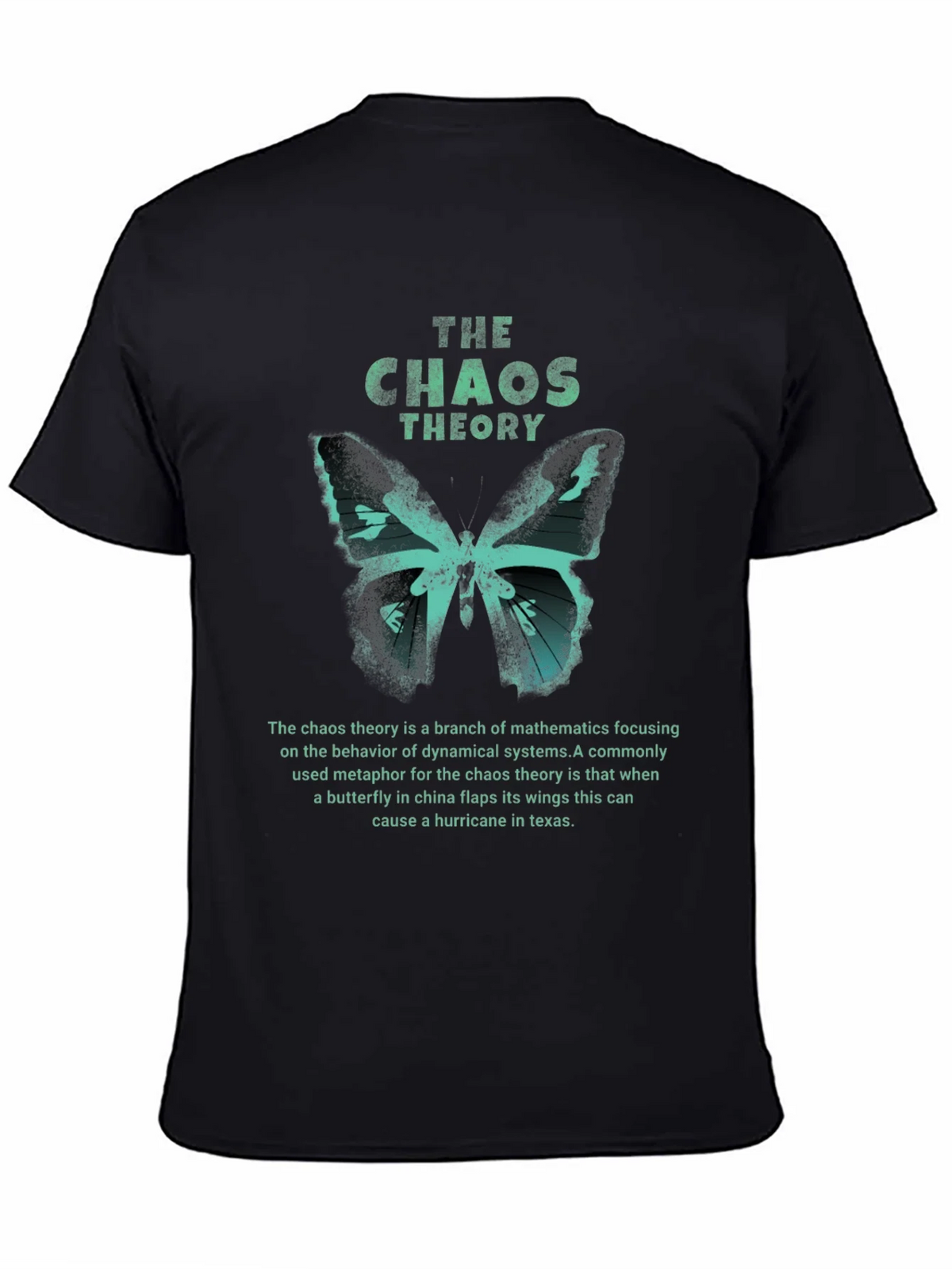 The Chaos Theory Butterfly Graphic T-Shirt product image 4