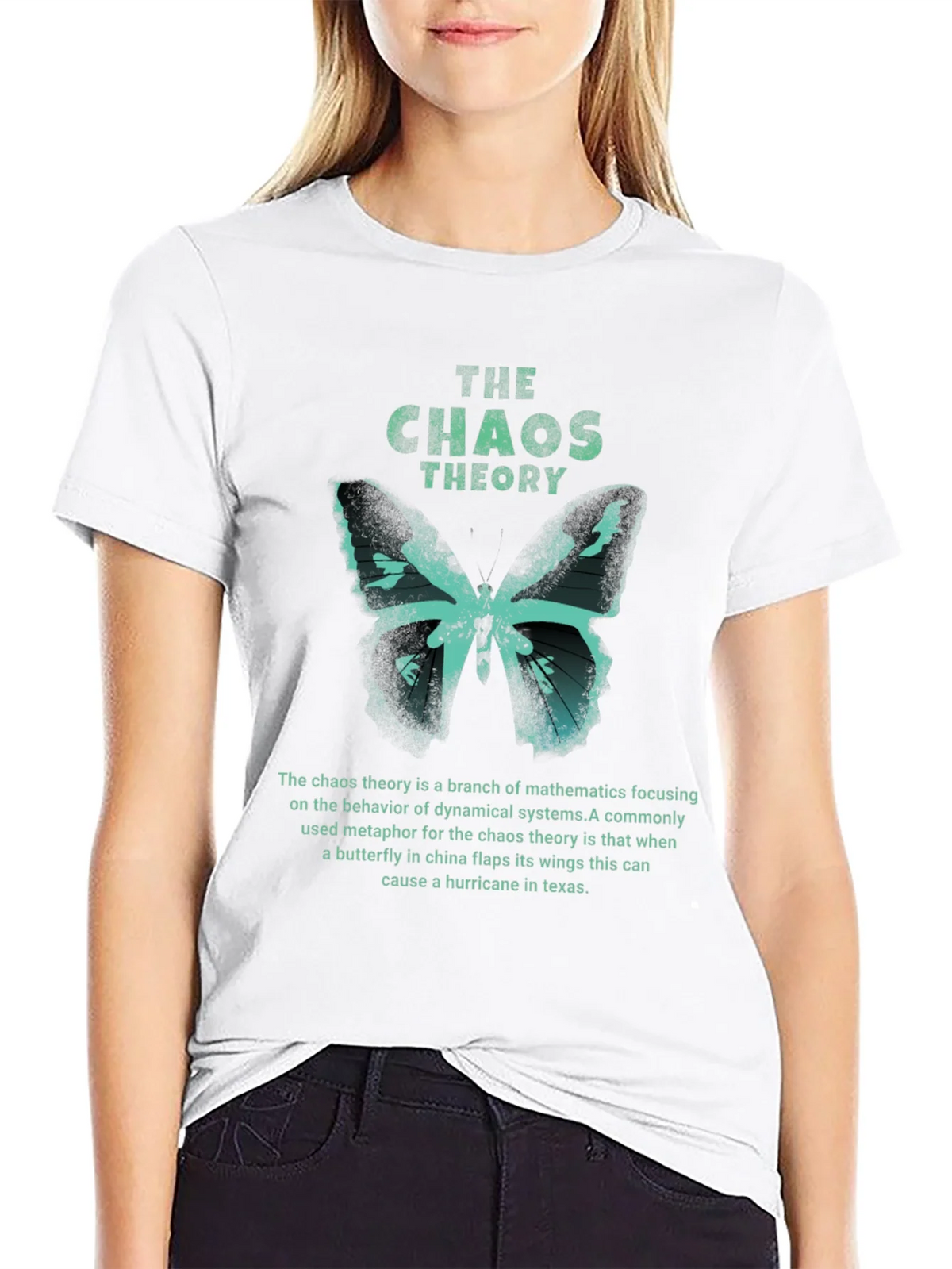 The Chaos Theory Butterfly Graphic T-Shirt product image 8
