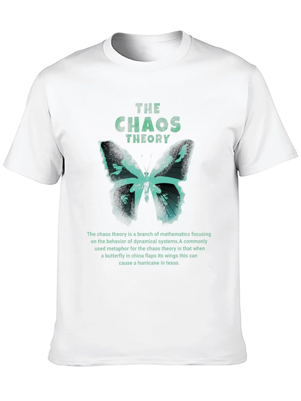 The Chaos Theory Butterfly Graphic T-Shirt product image 9