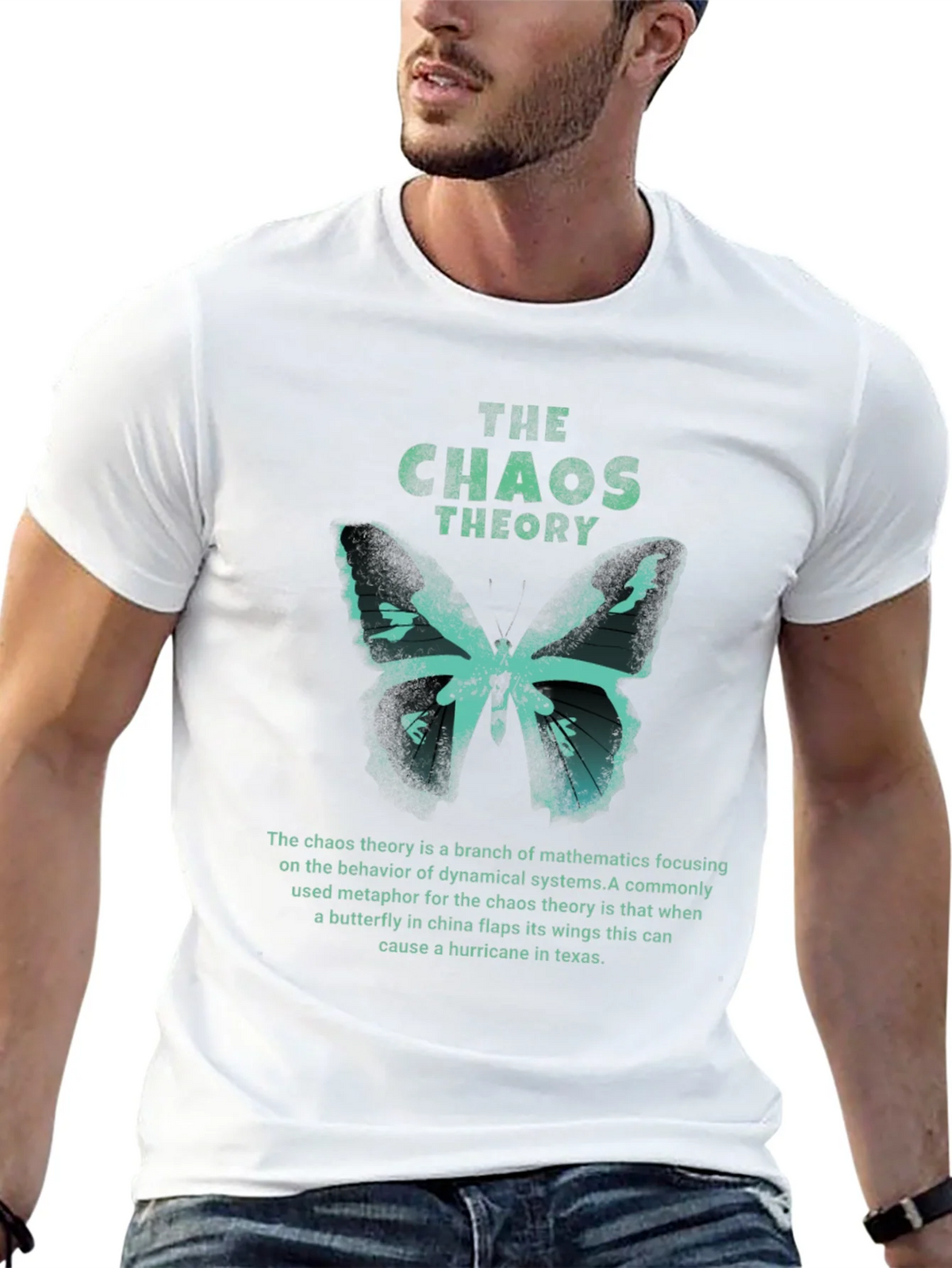 The Chaos Theory Butterfly Graphic T-Shirt product image 12