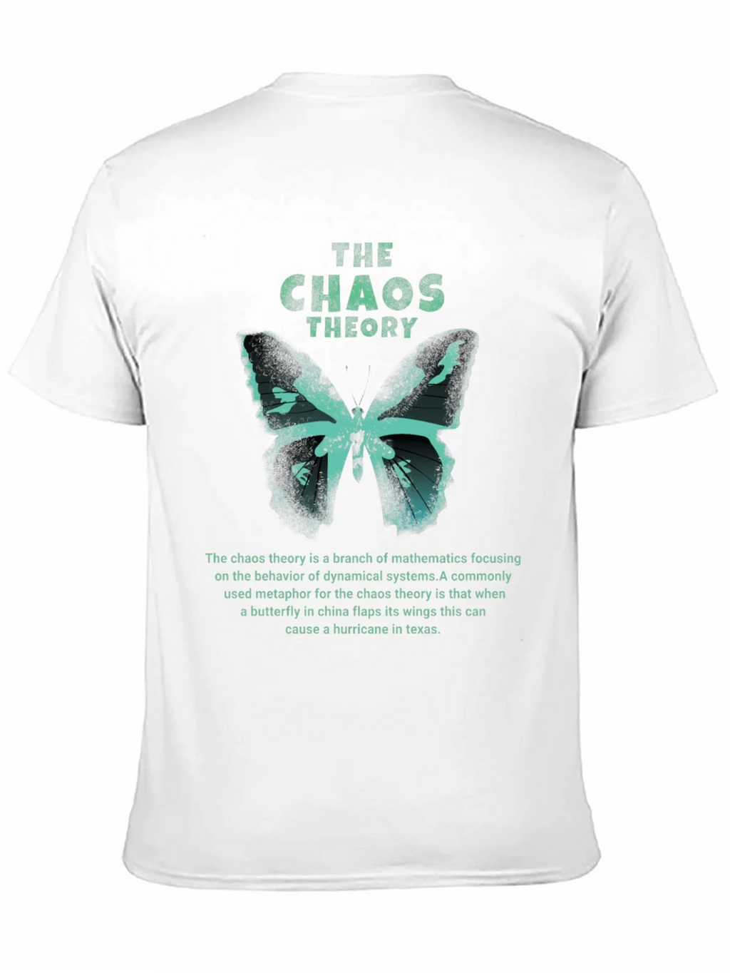 The Chaos Theory Butterfly Graphic T-Shirt product image 10