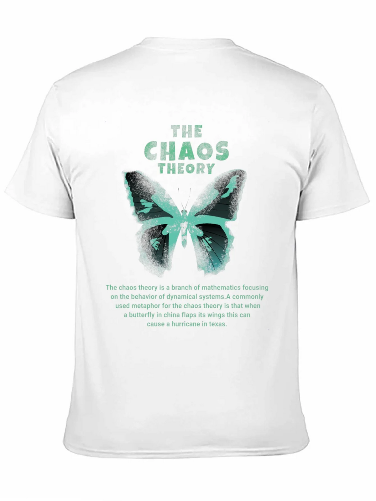 The Chaos Theory Butterfly Graphic T-Shirt product image 10