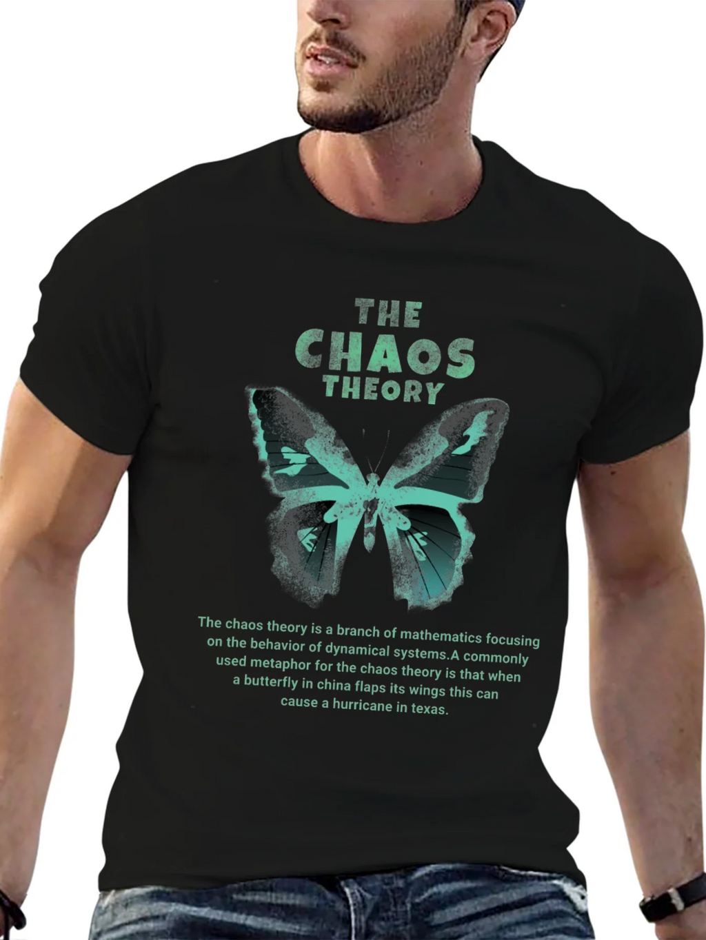 The Chaos Theory Butterfly Graphic T-Shirt product image 6