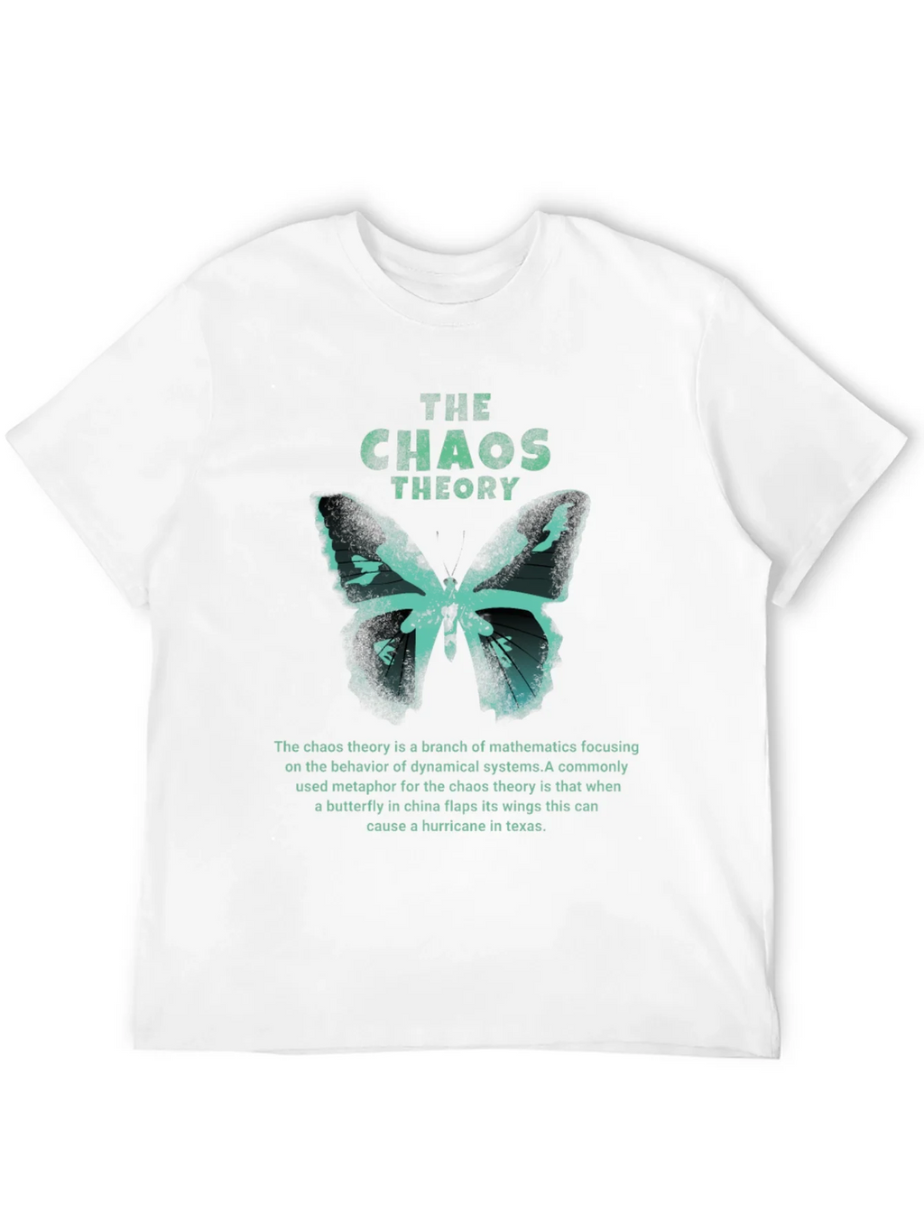 The Chaos Theory Butterfly Graphic T-Shirt product image 11