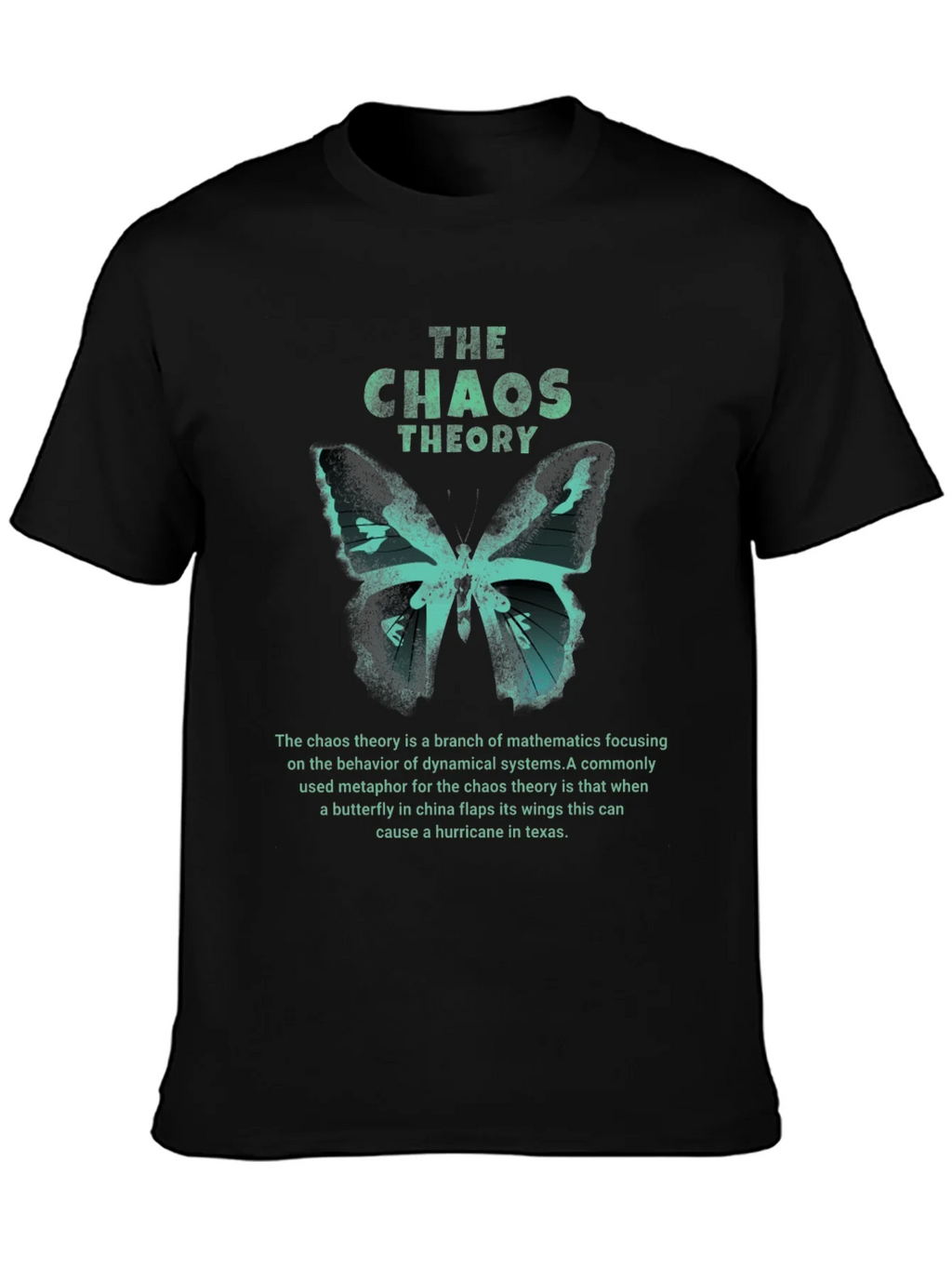 The Chaos Theory Butterfly Graphic T-Shirt product image 3