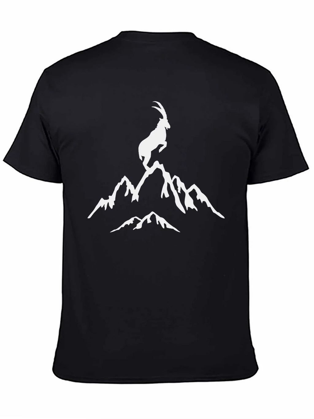Mountain Goat Graphic Tee - Black product image 4