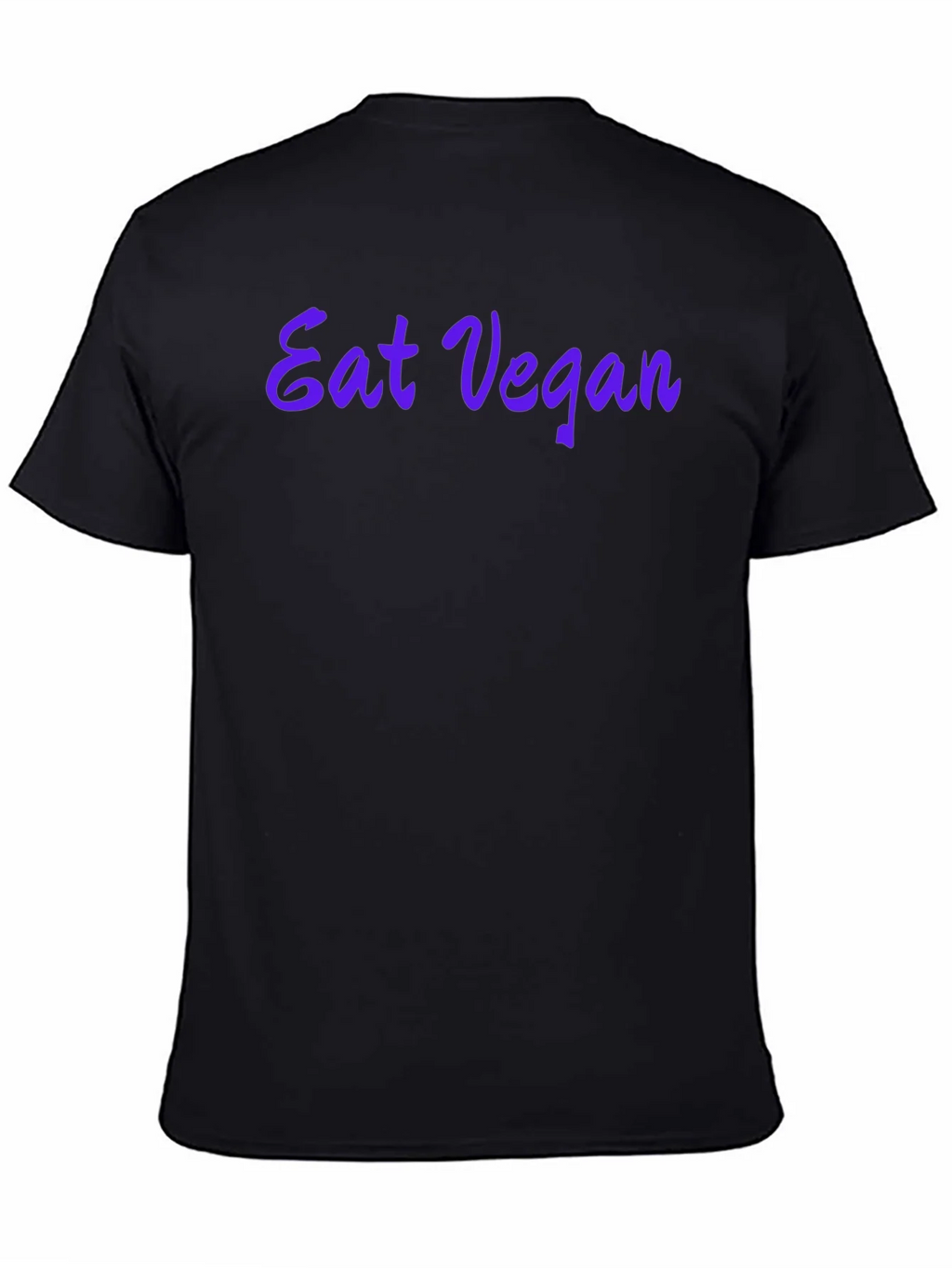 Eat Vegan Black T-Shirt - Stylish Vegetarian Apparel product image 4