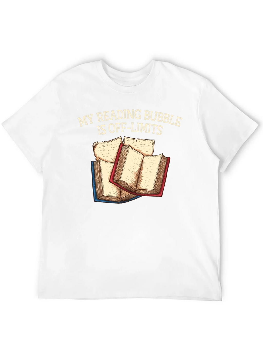 Reading Bubble T-Shirt: Off-Limits Book Lover Tee product image 11