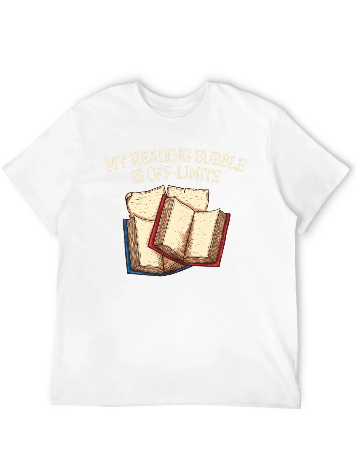 Reading Bubble T-Shirt: Off-Limits Book Lover Tee product image 11