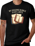 Reading Bubble T-Shirt: Off-Limits Book Lover Tee product image 1