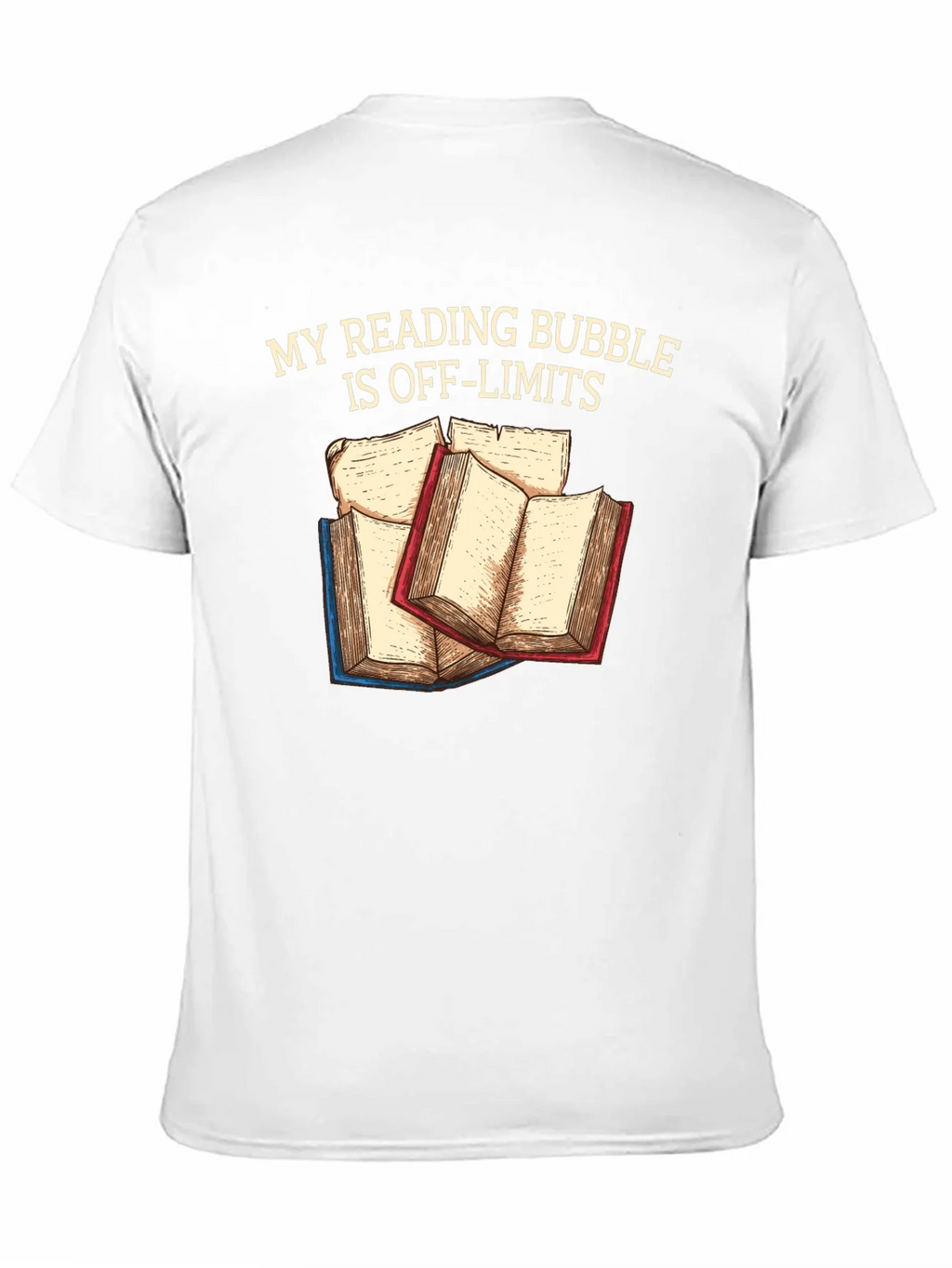 Reading Bubble T-Shirt: Off-Limits Book Lover Tee product image 10