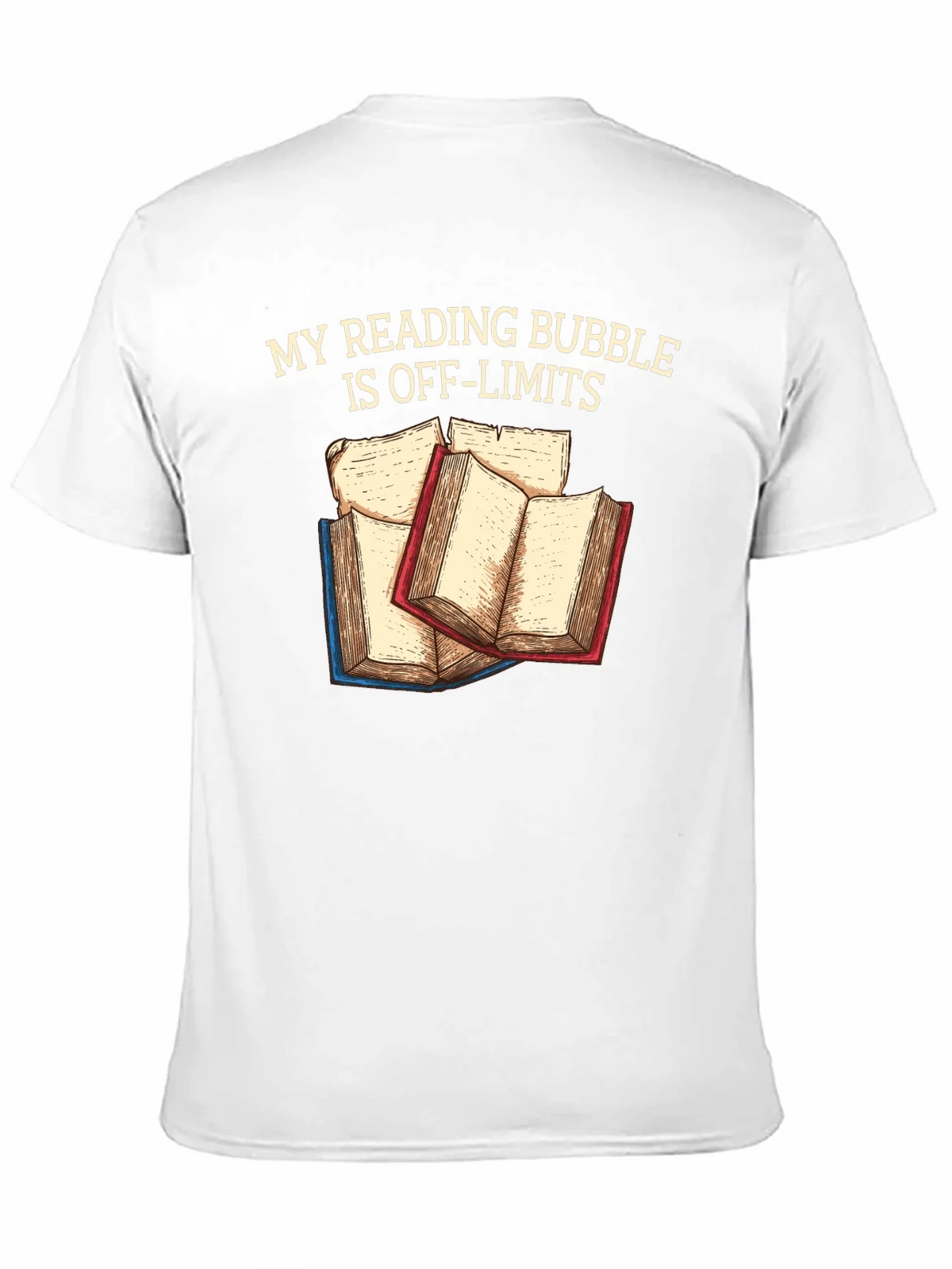 Reading Bubble T-Shirt: Off-Limits Book Lover Tee product image 10