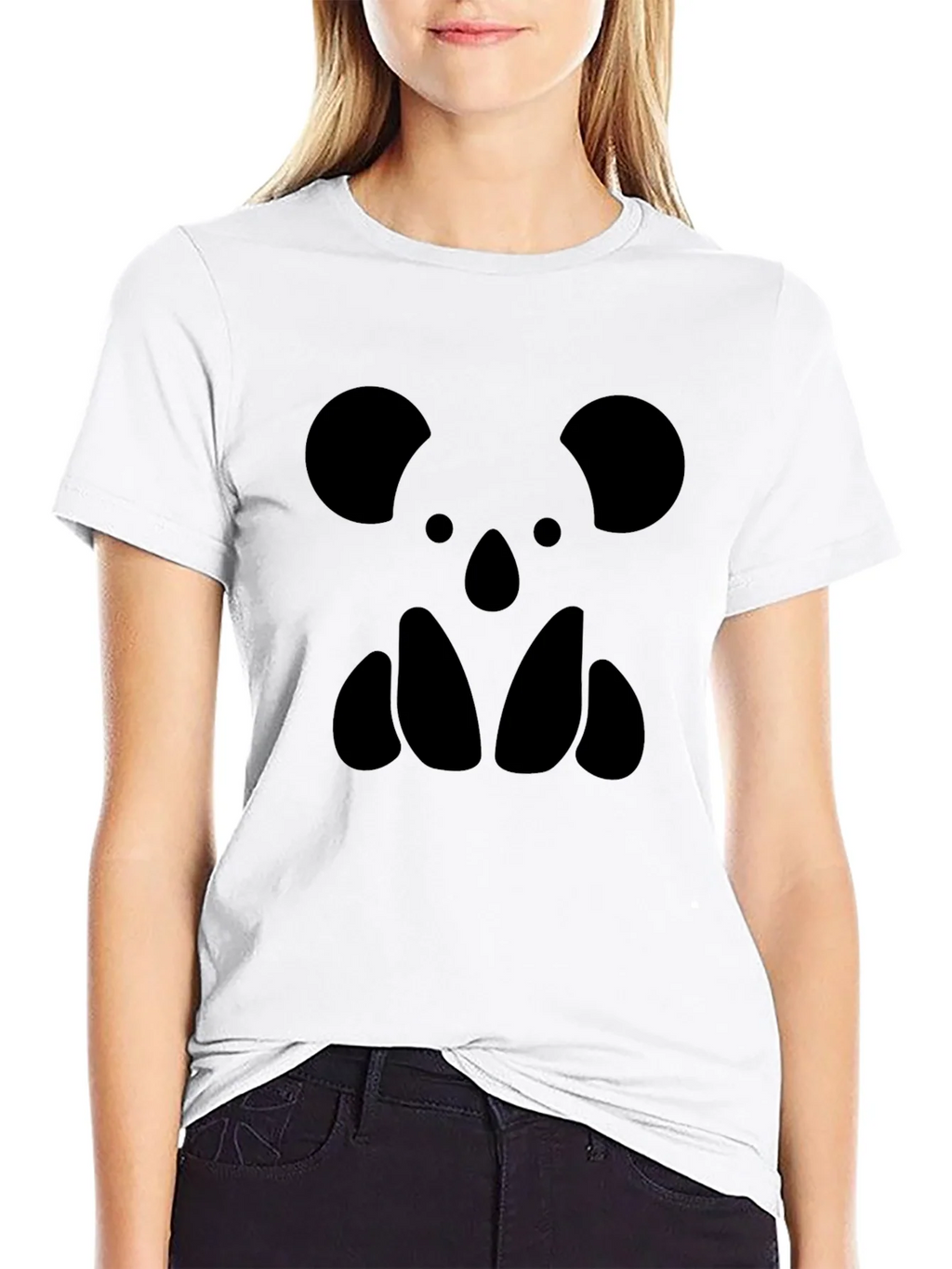 Black Graphic Tee - Koala Bear Silhouette product image 8