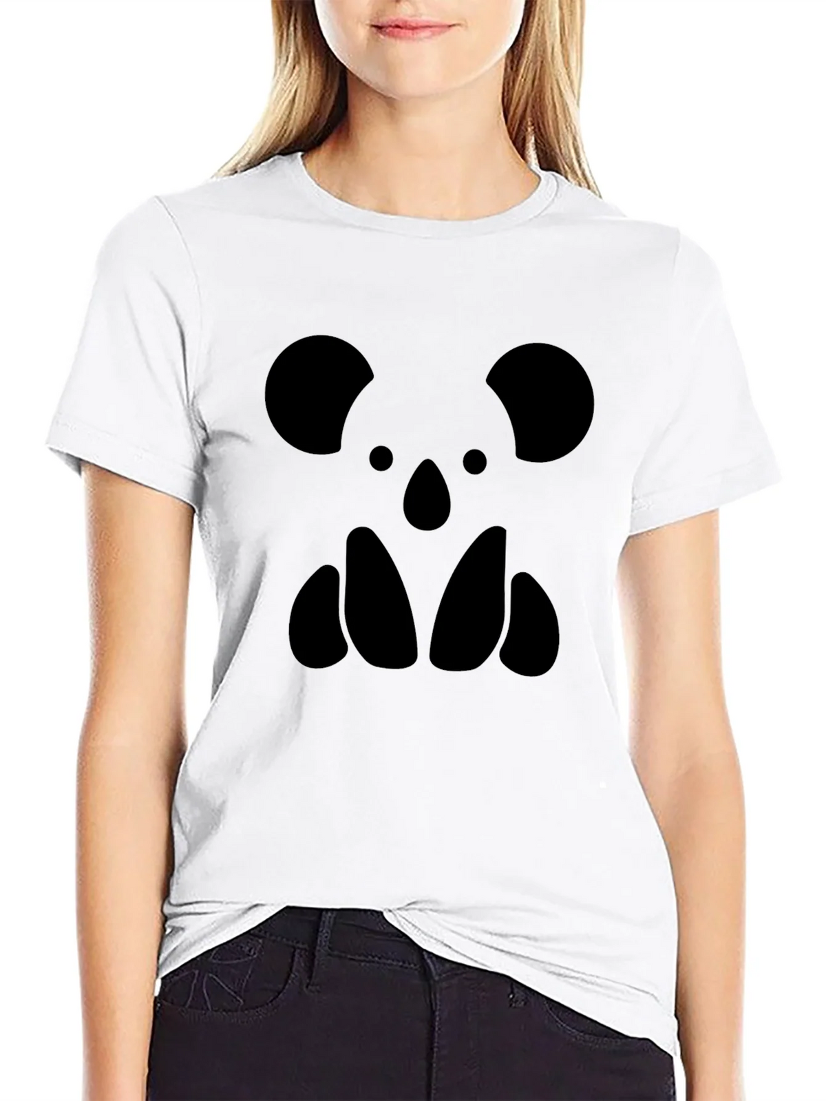 Black Graphic Tee - Koala Bear Silhouette product image 8
