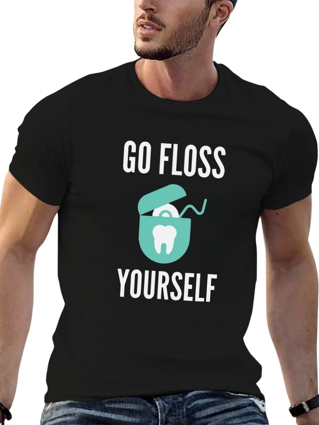 Go Floss Yourself T-Shirt product image 6