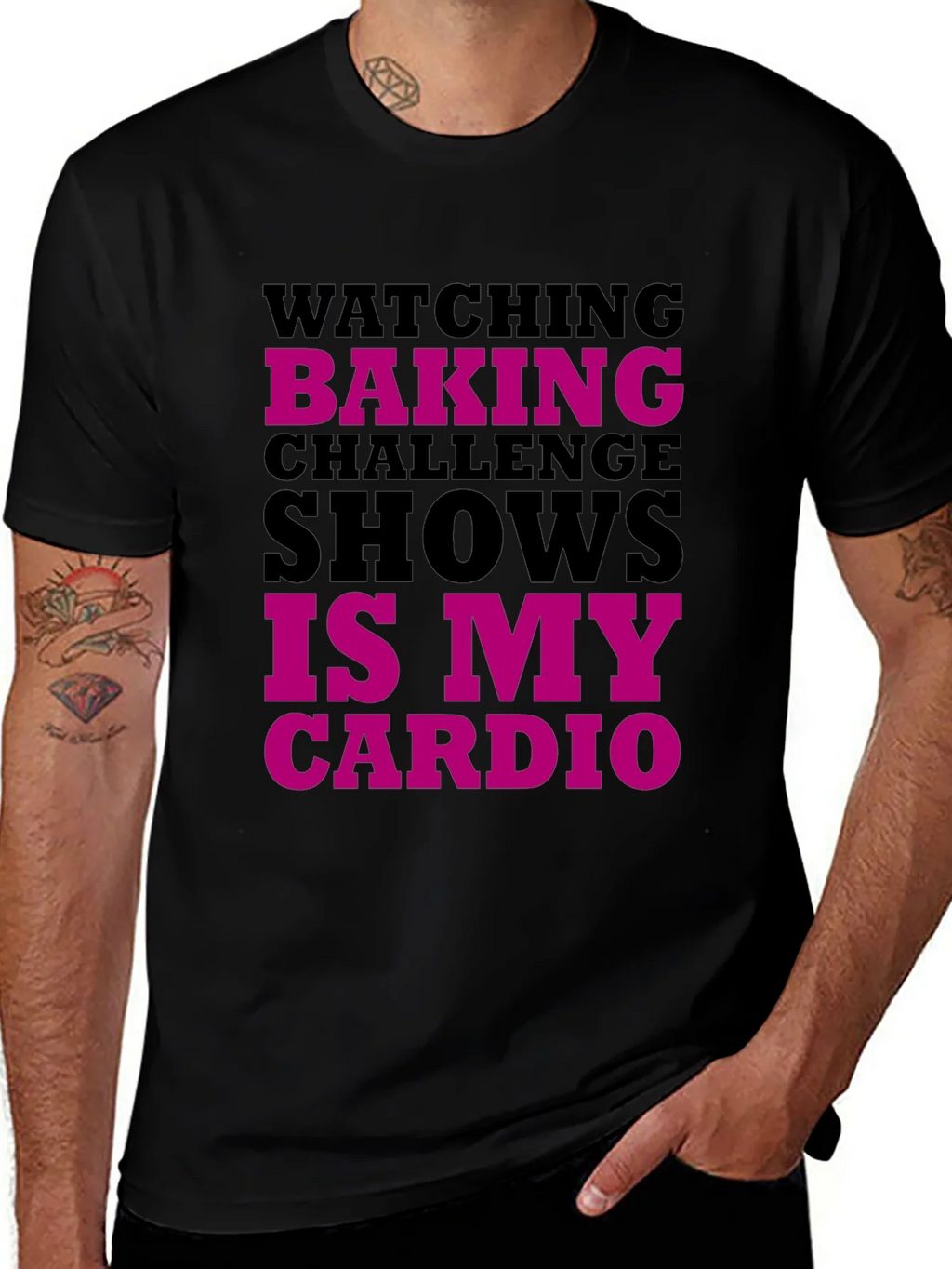 Baking Challenge Cardio Graphic Tee product image 1